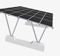 Solar Carport Mounting System (Double V-column) - Mibet