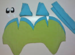 Pin the top of the band to the top of your hat. Fleece Dino Hat How To Make A Baby Hat Decorating And Sewing On Cut Out Keep