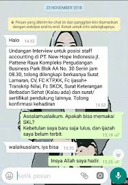 Untuk menempati posisi accounting staff biasanya akan menjalani dua. Pengalaman Pertama Daftar Kerja Di Pt New Hope Indonesia Puput S World