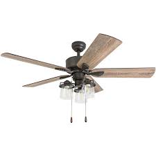 52 Sheyla 5 Blade Standard Ceiling Fan With Pull Chain And Light Kit Included Ceiling Fan With Light Led Ceiling Fan Fan Light