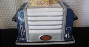 Vtg Retro Toaster Cookie Jar Treasure Craft 2 Pcs Of Toast For Top Handle 9x11 Cookie Jars Cookie Container Collectible Cookie Jars