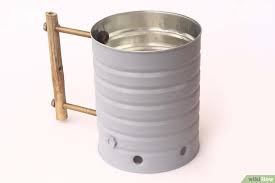 How To Make A Chimney Starter Charcoal Starter 11 Steps Charcoal Chimneys Lighter Fluid Starter