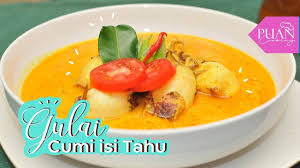 Tambahkan cabai rawit, aduk rata. Gulai Cumi Isi Tahu Youtube