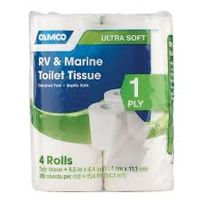 What type of toilet paper should i use? Rv Marine Boat Toilet Paper 4 Pack Unoclean