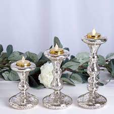 Shop for blue glass candle holders online at target. Mercury Glass Candle Holders Pillar Candle Holders Candlestick Efavormart
