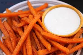 Healthy and creamy, you'll flip for this sweet potato fries dipping sauce! Brown Sugar Sweet Potato Fries Simple And Seasonal