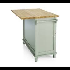 Handcrafted of solid acacia wood with champagne finish. Crate And Barrel Other Belmont Mint Kitchen Island Poshmark