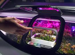 Rinspeed S Self Driving Electric Oasis Concept Car Features A Personal Greenhouse Concept Cars Self Driving Car Features