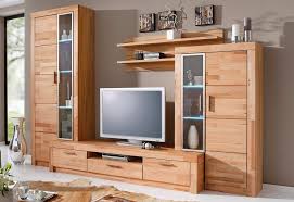 Wohnwand Set 4 Tlg Mit Glasturen Online Kaufen Otto Wohnwand Kaufen Wohnzimmerschranke Wohnwand