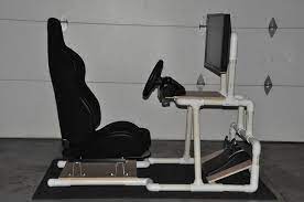 pin by scott hansen on diy home improvement racing simulator pvc projects racing chair