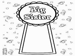 I Love My Sister Coloring Pages Big Sister Bag Big Brother Little Sister Sisters Printable