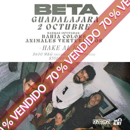 Guadalajara! Te vemos en dos semanas en @hakealrey. No te quedes sin tu lugar. Boletos por @ticketnowmexico