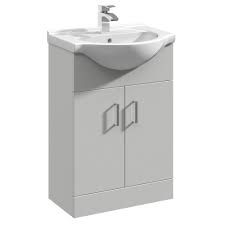 Whatever your kitchen size, a high gloss kitchen can transform a dark, dull room into a vibrant, light space you'll love to spend time in. Cove Light Grey 550mm Vanity Unit Victorian Plumbing Uk