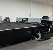 Sanken Automatic PVB Laminated Glass Cutting Line EVA Triplex Glass Cutting  Machine
