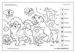 Blog edukacyjny dla dzieci kolorowanka matematyczna tabliczka. Kolorowanki Matematyczne Motywy Od 21 Do 30 Superkid