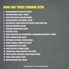Adab Tugas Serang Istri 1 Mengutamakan Berada Di Rumah Kenapa Saya Tulis Mengutamakan Kar Nasihat Perkawinan Kutipan Pelajaran Hidup Kutipan Terbaik