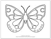 Butterfly Coloring Pages - Free Printable Designs