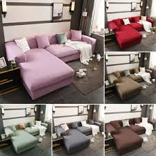 Therefore, many decide to opt for the usual rectangular shape bed. L Shape 1 2 3 4 Seater Stretch Sofa Cover Slipcover Elastic Protector Home Decor Ebay