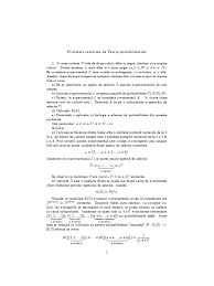 Teoria probabilitatilor are o mare aplicativitate in structura, construirea diferitelor jocuri pe calculator, asa numita teorie a jocurilor se bazeaza pe probabilitati, in buna masura jocuri de strategii, de noroc sau alte tipuri de jocuri sunt fundamentate de aceasta teorie care se formeaza in facultatile de profil. Probleme Rezolvate De Teoria Probabilitatilor Ian 2017