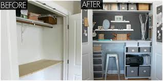 If you have any closet or office organization ideas, i'd love to hear them! Small Office Organizing Ideas Closet Office Makeover