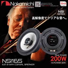 Nakamichi NSI165 6.5" 2-Way Coaxial Speaker