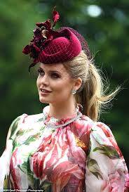 Lady kitty spencer is william and harry's first cousin. Lady Kitty Spencer Joins Prince Harry And Meghan Markle At Wedding Daily Mail Online