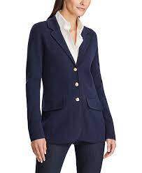 Check spelling or type a new query. Lauren Ralph Lauren Sweater Knit Blazer Reviews Jackets Blazers Women Macy S