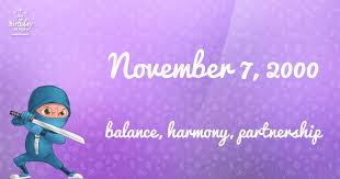 19 Fun Birthday Facts About November 7 2000 You Must Know Birthday Fun Birthday Facts