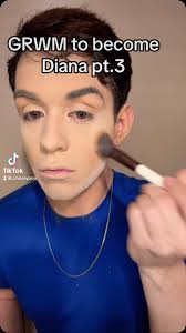 Diana is getting ready to see her boyfriend 😁