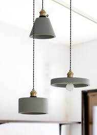 Concrete Vasa Minimalist Pendant Light Concrete Light Concrete Lamp Concrete Pendant Light