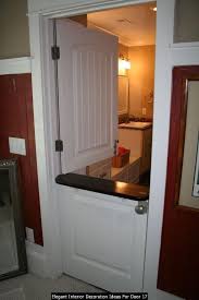 We lock the door from inside and then use a little screwdriver to unlock it. 20 Elegant Interior Decoration Ideas For Door Half Glass Interior Door Dutch Door Interior Glass Doors Interior