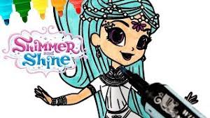 Click the beautiful princess samira coloring pages to view printable version or color it online (compatible with ipad and android tablets). Shimmer And Shine Princess Samira Coloring Pages And Drawing For Kids Youtube