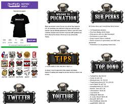 Viewers are able to subscribe to any channel they choose in exchange for that channel's. Twitch Panels Twitch Twitch Streaming Setup Paneling