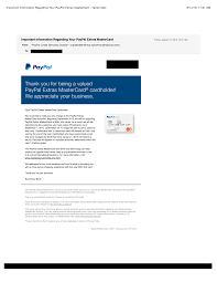 Where to pay with paypal in stores? New Paypal Business Debit Card Sent With No Chip Myfico Forums 4192957