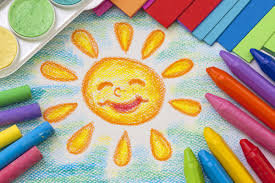 Disegnare un uccellino disegni facili da fare tutorial per bambini step by step disegno di fiori disegni facili disegni di uccelli. Disegni Con I Pastelli A Cera Per I Bambini Blogmamma