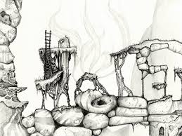 17 character combined drawing game into one pencil. Composited Hand Drawn Pencil Platform Game Level Design Game Level Design How To Draw Hands Platform Game