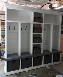 This Tv Is Not Fully Functional In This Region Ikea Billy And Kallax Hack For Mudroom Region Of Entry Kallax Hack Kallax Ikea Ikea Kallax Shelf