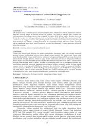Jika tahu mulai belajar dari mana, kamu dapat sebenarnya dulu waktu masih sekolah aku lumayan tertarik dengan pelajaran bahasa inggris, nilai. Pdf Pembelajaran Berbicara Interaktif Bahasa Inggris Di Smp