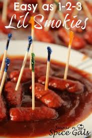 Lil Smokies W Tangy Chili Sauce Sugar N Spice Gals Recipe Lil Smokies Recipe With Grape Jelly Grape Recipes Lil Smokies Recipes