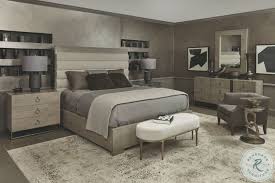 East hampton features quartered ash solids and veneers in a subtle. Linea Cerused Greige Upholstered Platform Bedroom Set From Bernhardt Furniture Coleman Furniture