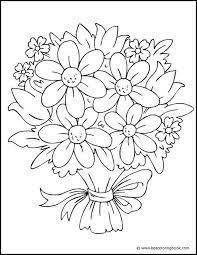 Coloring pages for flowers are available below. Bouquet Of Flowers Coloring Page Flower Coloring Sheets Printable Flower Coloring Pages Flower Coloring Pages