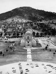 Aerial View Of War Memorial C1950s Looking North Australia History Canberra Australia Australian Capital Territory