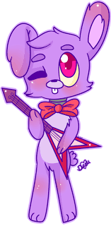Kawaii Bonnie By Chicapitufa D80b3so Png 627 1275 Fnaf Anime Fnaf Fnaf Drawings