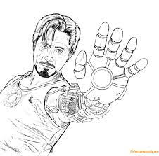Iron man, thor, hulk, thanos. Tony Stark Avengers Coloring Pages Avengers Coloring Pages Coloring Pages For Kids And Adults