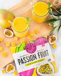 Passion Fruit Cube Love Yummy Smoothies Jackfruit Pitaya Smoothie