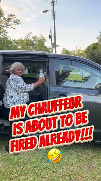 This chauffeur is about to be fired already! 🤣🤣🤣 Quick question  though…Do men still open car doors for women?!🤔💕 #mccluskeycares