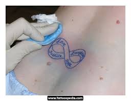 Here, two names are used on each side of the lying 8. Infinity Tattoos With Names And Quotes Quotesgram