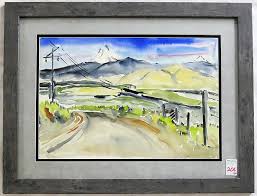 Sold at Auction: Mildred A Warner, MILDRED WARNER, TWO WATERCOLORS ON PAPER  (Portland
