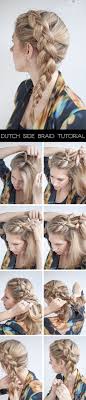 One side at a time, obvi. Dutch Side Braid Hairstyle Tutorial Hair Romance