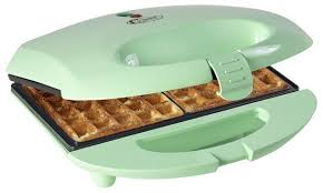 Bestron Asw401 Wafelijzer Voor Twee Brusselse Wafels Mintgroen Wafelijzer Wafels Brusselse Wafels